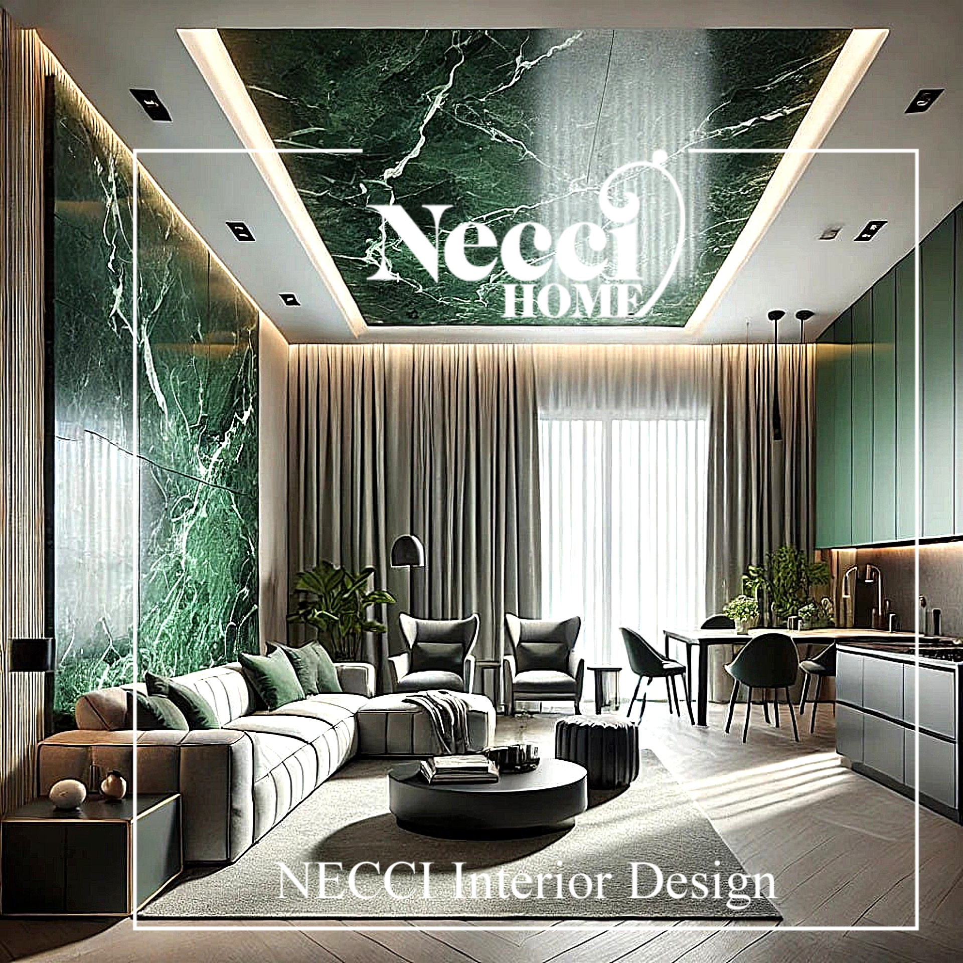 living-room-design-greenish